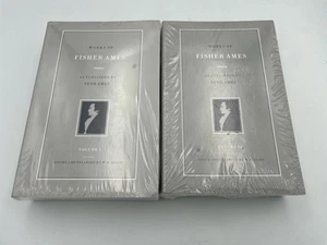 Works Of Fisher Ames Volume 1 & 2 Liberty Fund Edited W.B. Allen Sealed - Imagen 1 de 3