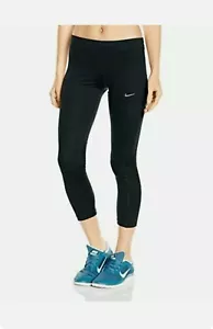 Nike Damen Essential Tight Fit Crop Black Hose Schwarz Gr. XS - Bild 1 von 6