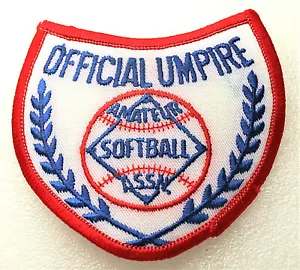 Toppa uniforme giovanile ASA 1980 nuova NOS amatoriale softball assoc arbitro ufficiale - Foto 1 di 3