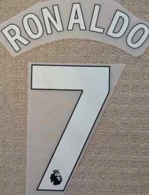 Juego Oficial Blanco Adulto Talla Nombre Número - Manchester United Premier League Foto 1 de 4