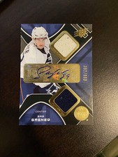 2007-08 Upper Deck SPX Sam Gagner Rookie Dual Jersey Auto /999