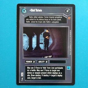 Chief Retwin Star Wars CCG Cloud City Authentic PL - Bild 1 von 2