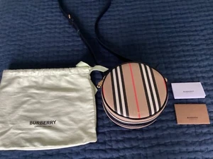 Burberry Louise Icon Stripe Schultertasche 100 % authentisch - Bild 1 von 13