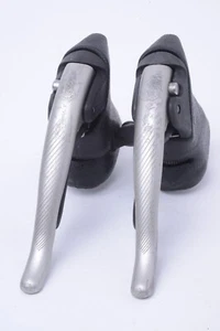 Vintage Campagnolo 8 Speed Ergo Brake Shifting Levers Ergopower 8 x 2/3 (Gi2) - Picture 1 of 12