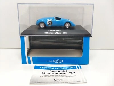 Éd. Atlas - Simca Gordini 1939 - 24 Heures du Mans - Photo 1/4