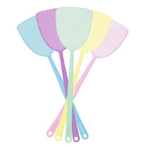 Fly Swatter, Strong Flexible Manual Swat Set, Assorted Colors (5 Pack) - Picture 1 of 7