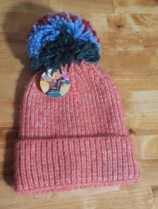 Anthropologie abnehmbare Bommelmütze Einheitsgröße mehrfarbig neu mit Etikett - Bild 1 von 5