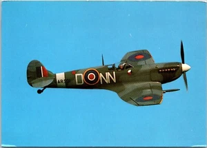 Postcard Supermarine Spitfire Mark Mk Vc Battle of Britain Shuttleworth Plane - Picture 1 of 2