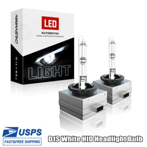 For Chrysler 300C 2005-2010 D1S 6000k Xenon White HID Headlight Bulbs Kit Set 2 - Picture 1 of 12