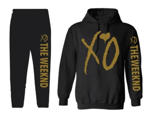 XO The Weeknd  hoodie & sweatpants set outfit sweatsuit hoodie & sweatpants - Picture 1 of 5