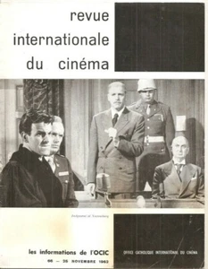 REVUE INTERNATIONALE DU CINEMA NOVEMBRE 1962 Française RIVISTA CINEMA FRANCESE - Imagen 1 de 1