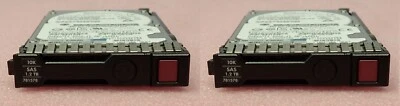 2x HP Proliant 1.2TB 10K SAS 12G 2.5" Hard Drive HDD 781578-001 781518-B21 - Image 1 of 4