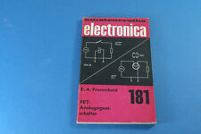 Amateurreihe electronica Nr. 181, FET-Analogsignalschalter, E.A. Frommhold