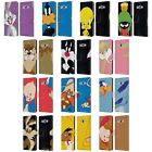 OFFICIAL LOONEY TUNES CHARACTERS LEATHER BOOK WALLET CASE FOR SAMSUNG PHONES 3