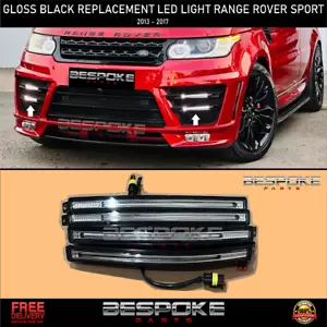 L494 LM BODYKIT REPLACEMENT x 4 DRL LIGHT FOR 2013 2017 RANGE ROVER SPORT LIP - Picture 1 of 7