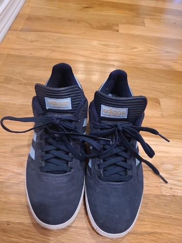 Scarpe da skateboard Adidas X Dennis Busen da uomo 7 blu scuro pelle scamosciata scarpe da skateboard