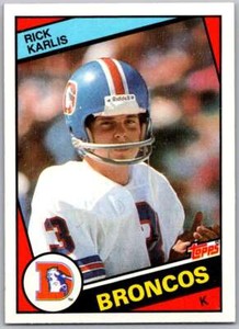 1984 Topps Football ( 1 - 200 ) Pick Your Card Complete Your Set