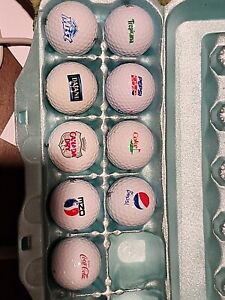 33 Mint Soft Drink Logo Golf Balls