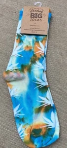 CALCETINES DE MARIHUANA SMOKEY TYE DYE ALGODÓN DEPORTE UNISEX HECHOS EN EE. UU. ENVÍOS GRATIS - Imagen 1 de 3