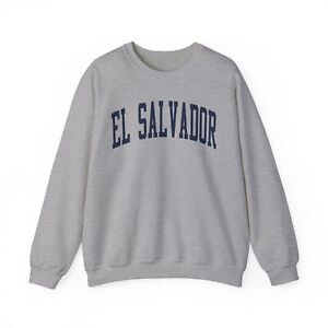 El Salvador Salvadoran Moving Away Sweatshirt Gift Crew Neck Shirt Long Crewneck