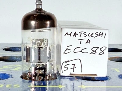 Matsushita ECC88 6DJ8 Japan Tested Good Tube - Imagem 1 de 4