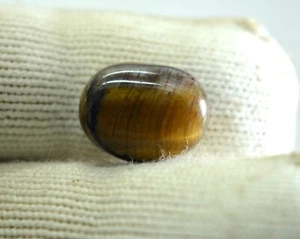 10.90 Ct Natural Certified Rare Tiger eye Top Grade GIFT Loose Gemstone TG19 - Picture 1 of 5
