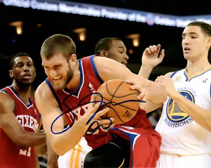 Philadelphia 76ers Spencer Hawes Signed 8x10 Photo COA - Picture 1 of 1