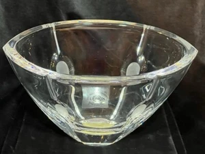 Lenox “Connections” Lead Crystal Glass Decorative Bowl In Box 6-3/4” Vintage - Picture 1 of 8