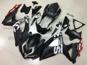 Injection ABS Black Fairing Plastics Set Fit for GSX-R 600/750 K8 2008 2009 2010 - Picture 1 of 8