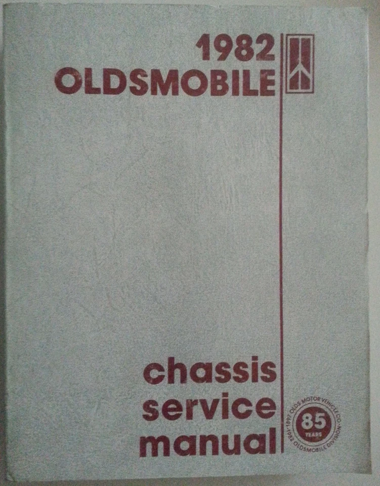 Werkstatthandbuchl Oldsmobile 88, 98, Custom Cruiser, Cutlass & Toronado 1982 - Immagine 1 di 1