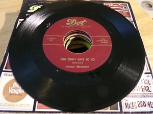 Lot of (15) Jimmy Newman 45s - Various labels (3) promos (1) Import - Picture 1 of 1