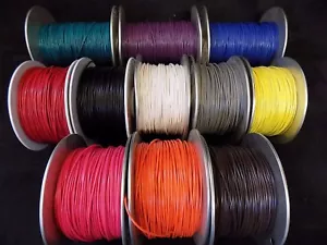 22 GAUGE GPT WIRE PICK 3 COLORS 50 FT EA PRIMARY AWG STRANDED 100% OFC COPPER - Picture 1 of 12