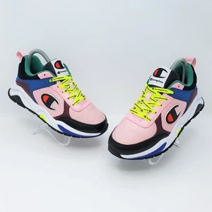 Champion 93 Eighteen Block Jugend Mehrfarbig Turnschuhe Schuhe CM100117Y Größe 5,5Y - Bild 1 von 14