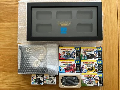 BRAND NEW SET Game Gear Micro Consoles Display Case & Limited Edition White Box! - Image 1 of 4