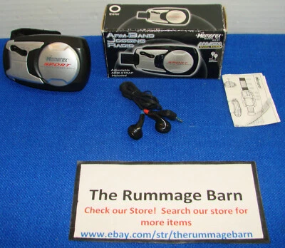 MEMOREX Modelo 817 ar-01 BANDA DE BRAZO AM/FM Jogger RADIO PARA CORRER con AURICULARES Foto 1 de 3