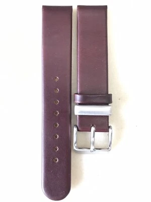 KENNETH COLE WATCH STRAP, KC1025 , BROWN LEATHER STRAP, KENNETH COLE STRAP, KC - Imagem 1 de 4