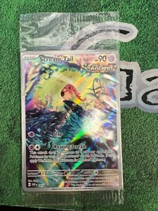 Pokemon SEALED Scream Tail SVP 065 Paradox Rift ETB Full Art Promo Holofoil!! - Picture 1 of 2
