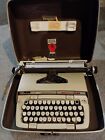 vintage smith corona typewriter with case