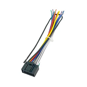 New Wire Harness 16-pin Replacement for JVC Car Stereo Radio KD-AVX44 KDAVX44 - Picture 1 of 3