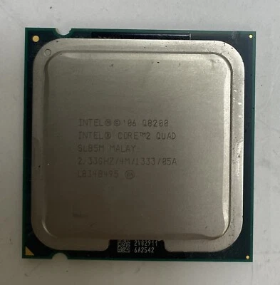 Intel Core 2 Quad SLB5M Q8200 2.33GHz 4M 1333MHz Socket 775 Quad Core Processor - Image 1 of 4