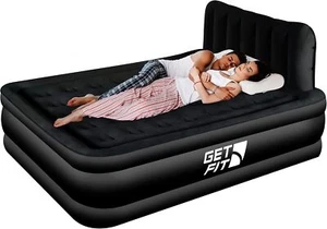 Air Bed With Built In Electric Pump - Premium King Airbed - Quick Blow Up - Picture 1 of 7