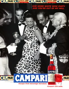 Revista Campari AD #6 RARO 1996 AGOTADO EL ANUNCIO DE APERITIVO - Imagen 1 de 1