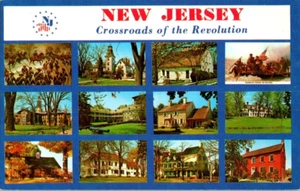 Cartolina New Jersey Crocevia della Rivoluzione - Foto 1 di 2