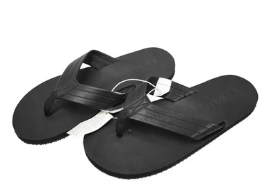 Old Navy Zapatos Para Hombre Talla 6-7 Negro Chanclas Sandalias Tanga Informal Playa Foto 1 de 4