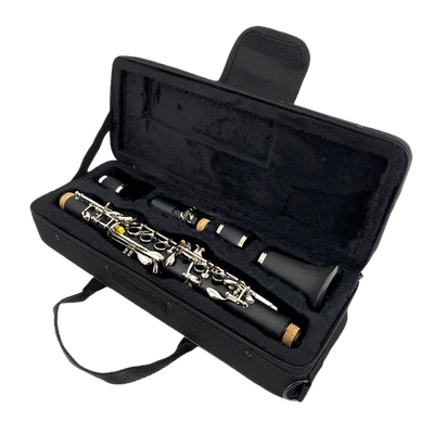 Clarinete Good Sound Professional nuevo Ebonite Eb Key Clarinete E plano 2 barriles  Foto 1 de 4