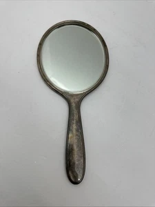 TIFFANY & CO SPECCHIO A MANO 10 3/4" INCISO BNR STERLING 925 Patina - Foto 1 di 8