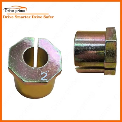 2pcs Degree Caster Shim Set for Ford F250/F350/F450 Super Duty 2005-2024 4x4 New - Imagem 1 de 4