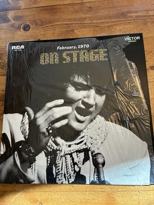 Elvis On Stage February, 1970 EX Pop LP RCA Reissue - Image 1 of 4