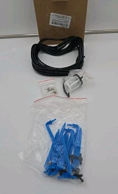 Irrigation Drip Kit System Solar Automatic DlY Watering Device Supported Plants - Image 1 of 4