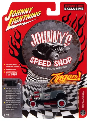 Johnny Lightning 1/64 Zingers - 1932 Ford HI-BOY- Johnny's Speed Shop SCM132 - Image 1 of 4